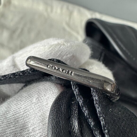 NWOT Authentic Coach # 2944 Black Leather Ranger Mini Pack - Picture 10 of 15